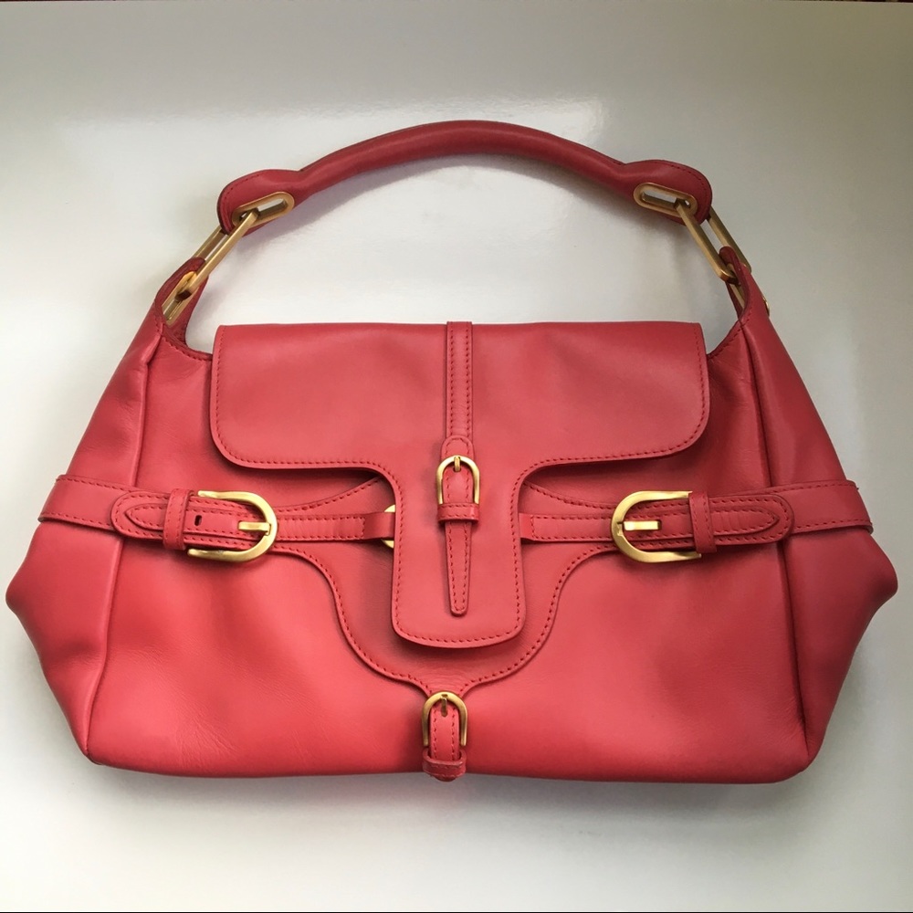 Jimmy Choo purse pink fuschia